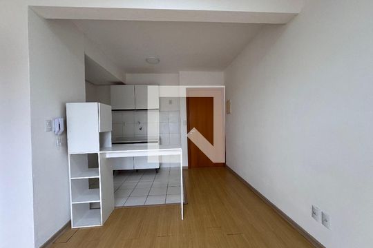 Sala/Cozinha de apartamento à venda com 1 quarto, 25m² em Centro, São Leopoldo