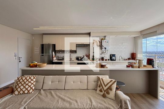 Sala de apartamento à venda com 3 quartos, 81m² em Santo Amaro, São Paulo