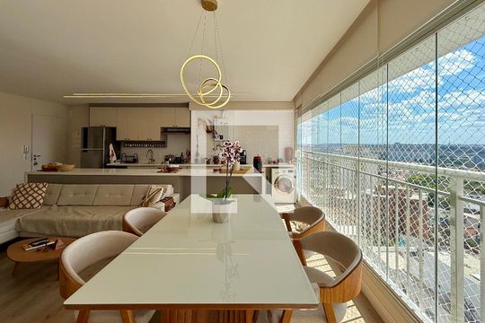 Sala de apartamento à venda com 3 quartos, 81m² em Santo Amaro, São Paulo