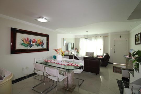 Sala de casa de condomínio à venda com 3 quartos, 199m² em Jardim São Paulo, São Paulo