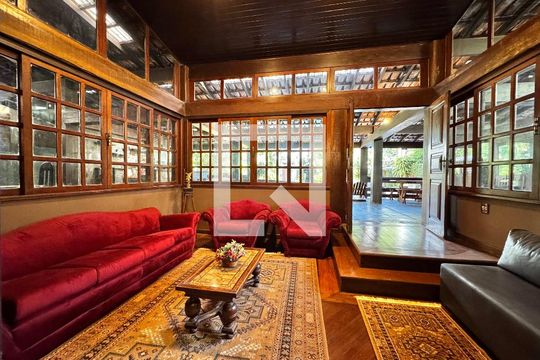 Sala de casa à venda com 5 quartos, 850m² em Recreio dos Bandeirantes, Rio de Janeiro