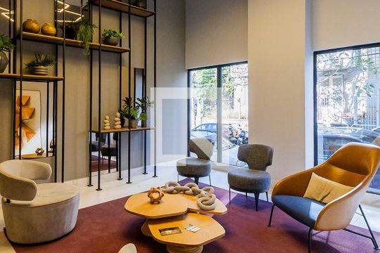 Sala de apartamento à venda com 1 quarto, 28m² em Barra Funda, São Paulo
