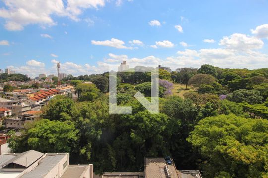 Vista da Sacada do Quarto 2 de apartamento para alugar com 2 quartos, 74m² em Jardim Morumbi, São Paulo