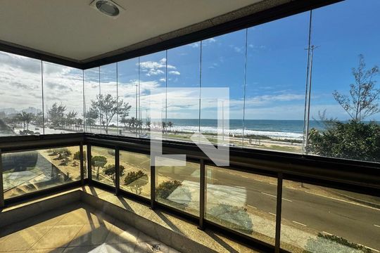 Varanda de apartamento à venda com 4 quartos, 247m² em Recreio dos Bandeirantes, Rio de Janeiro