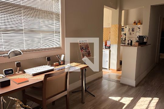 Sala de apartamento à venda com 1 quarto, 66m² em Campos Elíseos, São Paulo