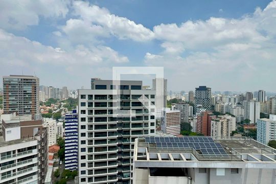 Vista da Varanda de casa de condomínio à venda com 1 quarto, 26m² em Pompeia, São Paulo
