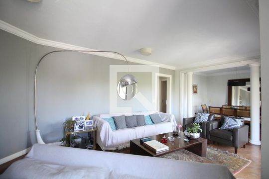 Sala de apartamento à venda com 3 quartos, 140m² em Vila Andrade, São Paulo