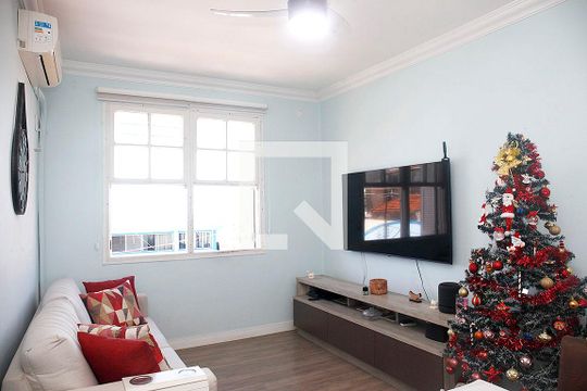 Sala de apartamento à venda com 3 quartos, 81m² em Floresta, Porto Alegre