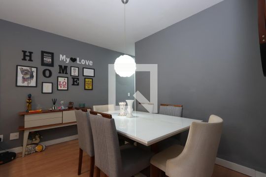Sala de Jantar de apartamento à venda com 3 quartos, 75m² em Parque São Lucas, São Paulo