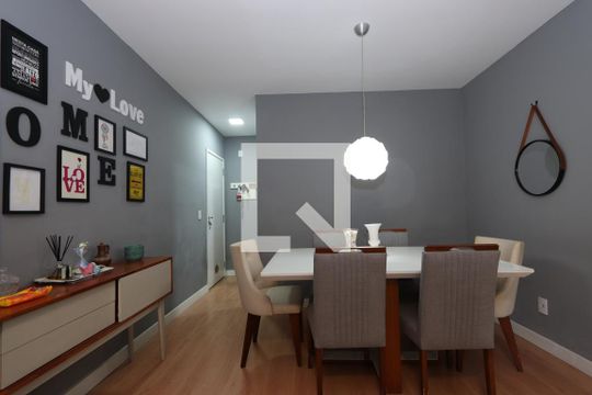 Sala de Jantar de apartamento à venda com 3 quartos, 75m² em Parque São Lucas, São Paulo