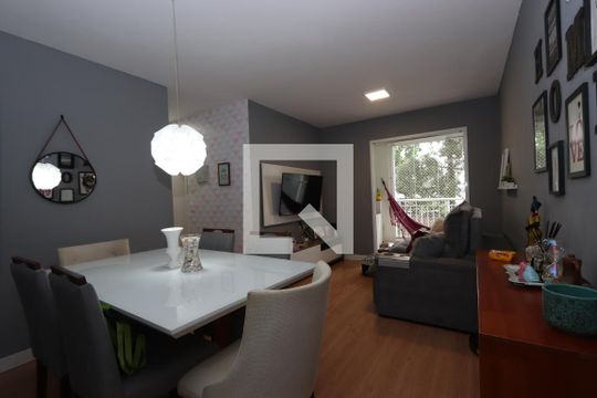 Sala de apartamento à venda com 3 quartos, 75m² em Parque São Lucas, São Paulo
