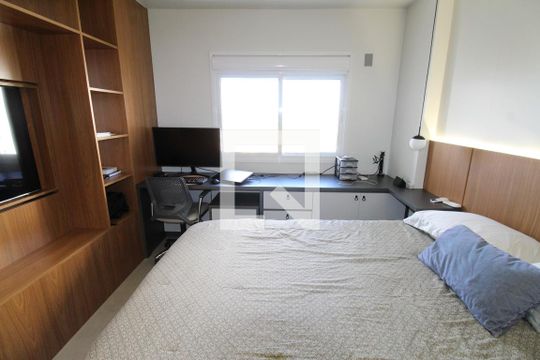 Suíte de apartamento para alugar com 1 quarto, 52m² em Parque Residencial Aquarius, São José dos Campos