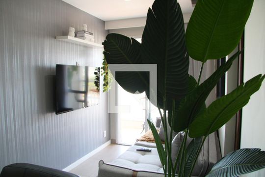 Sala  de kitnet/studio à venda com 1 quarto, 37m² em Centro, Guarulhos
