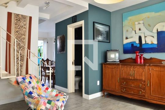 Sala 1 de casa de condomínio à venda com 2 quartos, 99m² em Tristeza, Porto Alegre