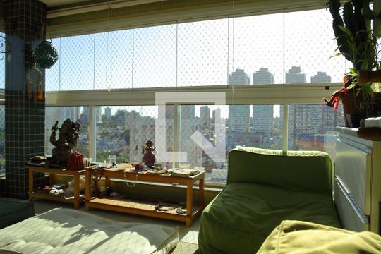 Sala- Varanda  de apartamento à venda com 3 quartos, 190m² em Vila Margarida, São Bernardo do Campo