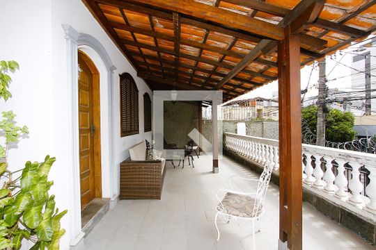 Varanda da Sala de casa à venda com 6 quartos, 440m² em Prado, Belo Horizonte