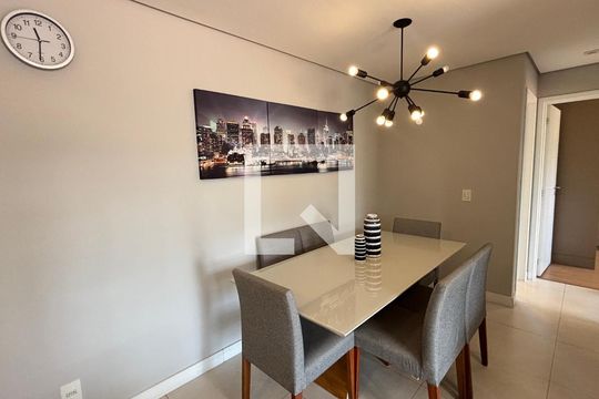 Sala de apartamento à venda com 2 quartos, 59m² em Vila Sao Pedro, Santo André