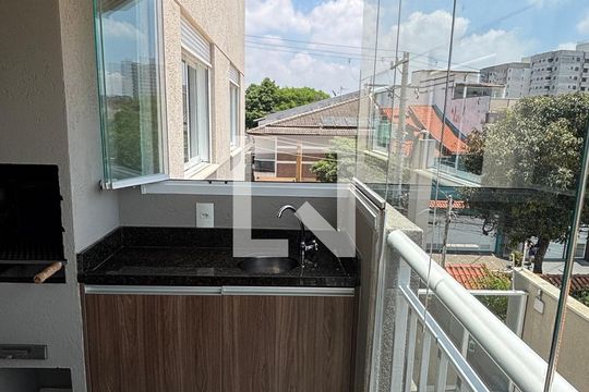 Varanda de apartamento à venda com 2 quartos, 59m² em Vila Sao Pedro, Santo André