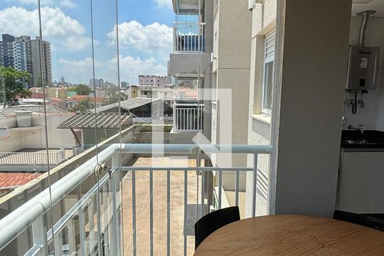 Varanda de apartamento à venda com 2 quartos, 59m² em Vila Sao Pedro, Santo André