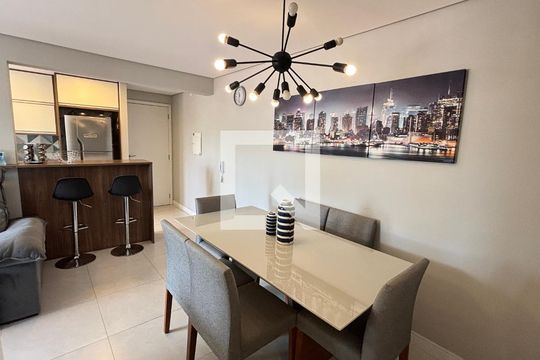 Sala de apartamento à venda com 2 quartos, 59m² em Vila Sao Pedro, Santo André