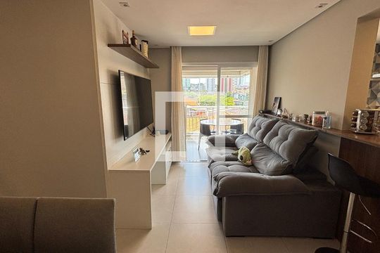 Sala de apartamento à venda com 2 quartos, 59m² em Vila Sao Pedro, Santo André
