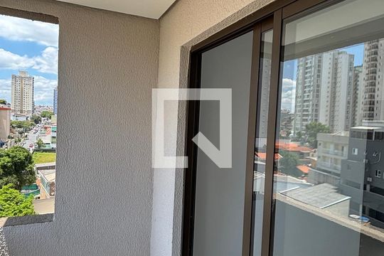 Sala - Sala de Jantar Varanda de apartamento à venda com 2 quartos, 54m² em Parque das Nações, Santo André