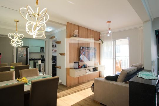 Sala de apartamento à venda com 2 quartos, 69m² em Vila Aricanduva, São Paulo