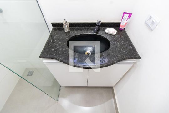 BANHEIRO DA SUITE 1 de casa à venda com 3 quartos, 200m² em Jardim Santa Genebra, Campinas