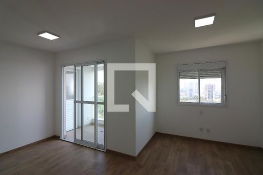 Sala  de apartamento à venda com 1 quarto, 55m² em Vila Lusitania, São Bernardo do Campo