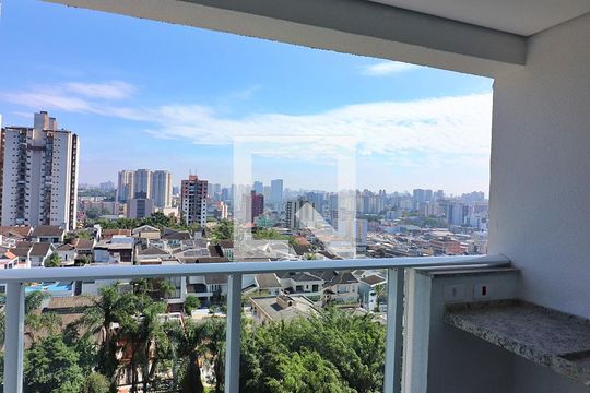 Varanda Gourmet de apartamento à venda com 1 quarto, 55m² em Vila Lusitania, São Bernardo do Campo