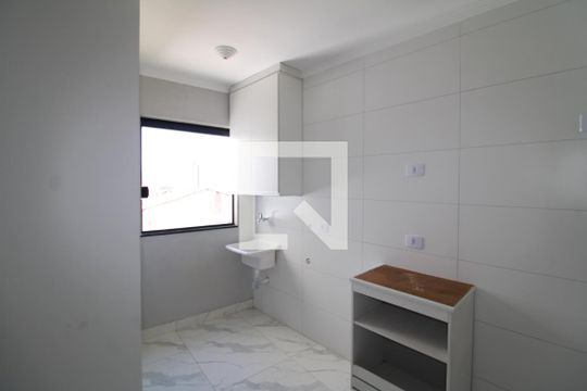 Sala/Cozinha de apartamento à venda com 1 quarto, 38m² em Parque Peruche, São Paulo