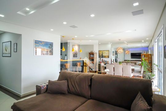 Sala de apartamento à venda com 3 quartos, 125m² em Boa Vista, São Caetano do Sul