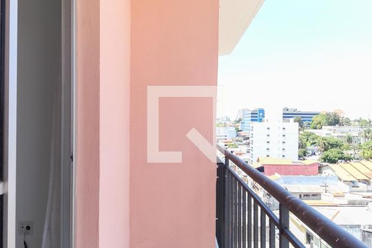 Varanda da Sala de apartamento à venda com 2 quartos, 60m² em Vila Carmosina, São Paulo