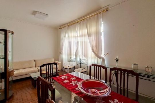 Sala de apartamento à venda com 3 quartos, 78m² em Santa Efigênia, Belo Horizonte