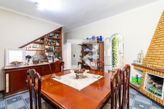 Sala de Jantar de casa à venda com 6 quartos, 400m² em Lauzane Paulista, São Paulo