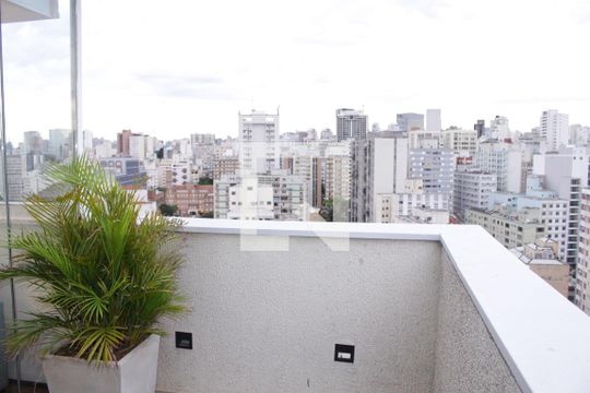 Sacada de apartamento para alugar com 1 quarto, 48m² em Vila Buarque, São Paulo