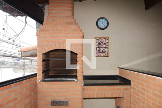 Varanda e Churrasqueira de casa à venda com 2 quartos, 80m² em Parque Guarani, São Paulo