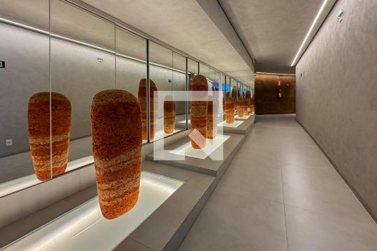 Área comum de apartamento à venda com 1 quarto, 54m² em Lourdes, Belo Horizonte