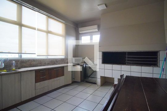 Área comum - Salão de festas de apartamento à venda com 3 quartos, 93m² em Rio Branco, Novo Hamburgo