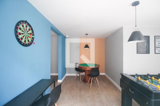 Área comum - Salão de jogos de apartamento para alugar com 2 quartos, 32m² em Vila Plana, São Paulo