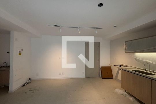 Sala de apartamento à venda com 1 quarto, 50m² em Gávea, Rio de Janeiro
