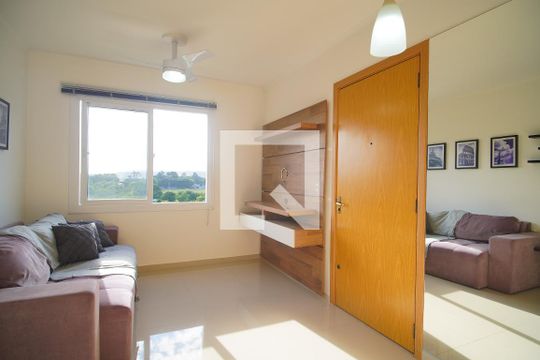 Sala de apartamento à venda com 2 quartos, 50m² em Vila Nova, Novo Hamburgo