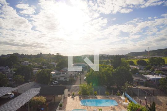 Vista da Sala de apartamento à venda com 2 quartos, 50m² em Vila Nova, Novo Hamburgo