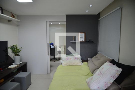 Sala de apartamento à venda com 2 quartos, 100m² em Vila Valparaíso, Santo André