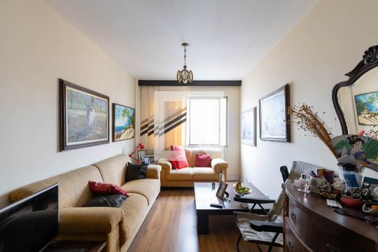Sala de apartamento para alugar com 1 quarto, 47m² em Santa Cecilia, São Paulo