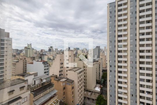 Vista da Sala de apartamento para alugar com 1 quarto, 47m² em Santa Cecilia, São Paulo