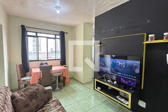 Sala - Sala de Jantar de apartamento à venda com 2 quartos, 49m² em Parque Erasmo Assunção, Santo André