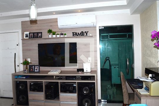 Detalhe Sala de apartamento à venda com 2 quartos, 80m² em Dom Silvério, Belo Horizonte