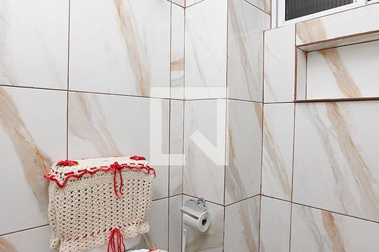 Banheiro Quarto Suíte de apartamento à venda com 1 quarto, 34m² em Centro Histórico, Porto Alegre
