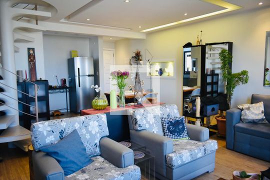Sala de apartamento à venda com 2 quartos, 135m² em Mirandópolis , São Paulo